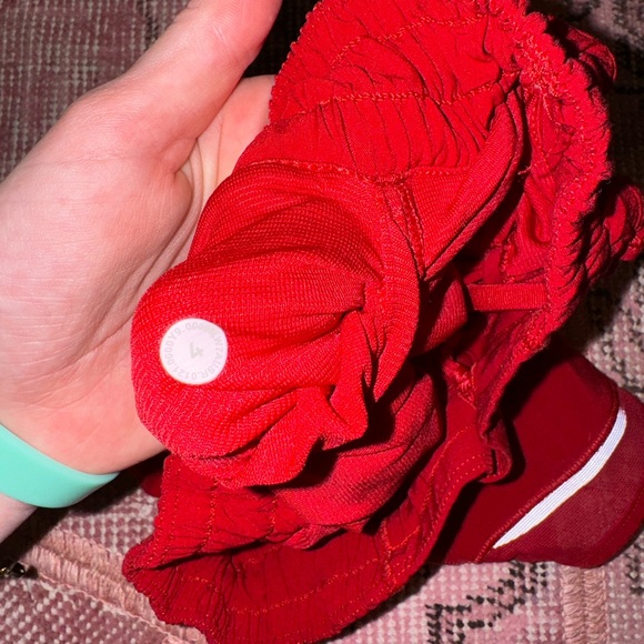 lululemon red shorts - Picture 3 of 3
